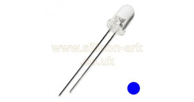 LED - 5MM BLUE - round (L-53MBC) - Kingbright