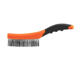 Szczotka druciana drut stalowy 4x16 rzędów 39-010