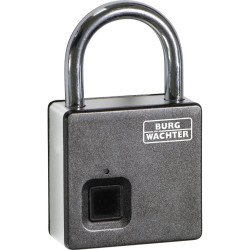 Burg W&#xE4;chter 610/53 SB Padlock 53mm Fingerprint Security 1 Pc