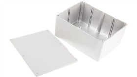 Obudowa Ekranowana Szary, 165.8 X 127.3 X 76.3Mm, Rs Pro