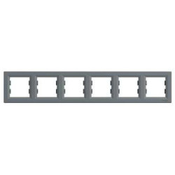 ASFORA Ramka 6-krotna pozioma stal EPH5800662