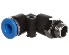 Przyłączka kątowa wtykowa G1/8 D 6 84.0050.04.1806