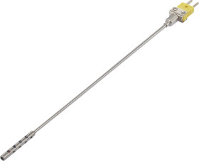 Czujnik temperatury powietrza typu K VOLTCRAFT TP-201, -100 do 300 °C, Kalibracja (ISO)