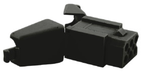 Obudowa złącza 6-pinowe 2-rzędowe Souriau Sunbank by Eaton Żeński Montaż na kablu SMS Złącze PCB do szybkich połączeń