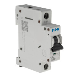 Wyłącznik nadprądowy MCB, Typ B, 1-biegunowy, 6A, 240V, 48V, na szynę DIN, Eaton