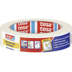tesa 04341-00003-00 tesakrepp Masking Tape 50m x 25mm light brown