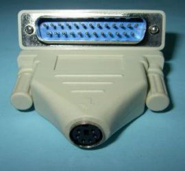 ADAPTOR DB25M/DIN MINI 6F 00132