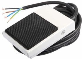 Metalowy przełącznik nożny IPX2 Uniwersalny Chwilowy Stal miękka, SP-CO 3 A 24V 250V