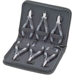 Knipex 00 20 17 Electronics Pliers Set - 6 Piece