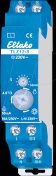 TLZ12-8 Staircase time switch- 1 NO contact, 250 V/16 A, ESL and LED