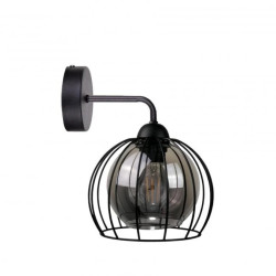 Kinkiet loftowy nowoczesny 1xE27 SOLO BLACK