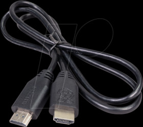 SC0730 Raspberry Pi - Cable, HDMI to HDMI, 1m, black