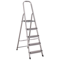 Sealey ASL5 Aluminium Step Ladder 5-tread En131