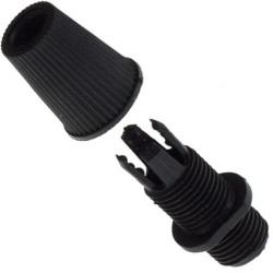 Blokada przewodu do oprawki czarna 75.3061