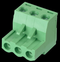 CTB9209/3 Plug-in screw terminal – 3-pin, 5.08 mm spacing, 0°