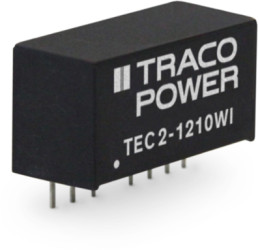 DC converter, 18-75 VDC, 2 W, 1 output, 24 VDC, 81 % efficiency, TEC 2-4815WI