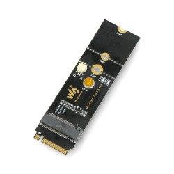 Adapter M.2 Key M do Key A z obsługą USB - do urządzeń z PCIe - Waveshare 20315