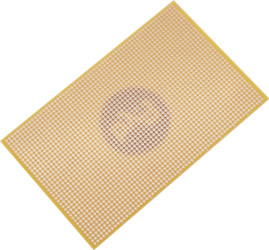 Circuit board, 100 x 160 mm, pitch 2.54 mm, single sided, FR1 hard paper, Cu 35 µm, BYB-3-11H6011
