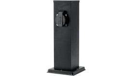 Słupek Ogrodowy Stojący 230V 30Cm 2X Gniazdo Sieciowe