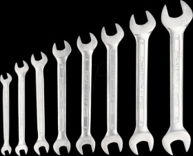 512.0208 COMPETITION 8-piece double open-ended spanner set