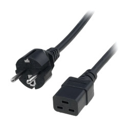 Kabel zasil. C19 2m serwerowy sieciowy IEC C19 żeński
