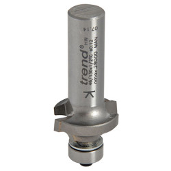 Trend 46/130 x 1/4 TCT Bearing Guided Ovolo &amp; Round Over 6.3mm Radius