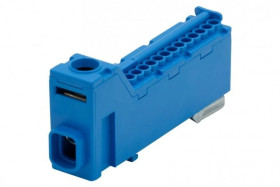 Listwa ochronna ZPS 1x25, 13x2,5 niebieska IP20