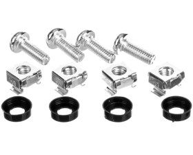 Śruba monatażowa M6 CL-19 M06 kompletna - 12 elementów /4 kompletne śruby/