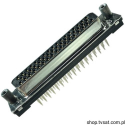 0048D747145-2 Socket D-SUB 50 Pin to Board THT AMP