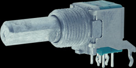 402151 ALPS rotary potentiometer, linear, 6 mm, stereo, 100 K