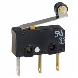 Omron SS-01GL2-FT Subminiature Basic Switch SPDT 5A 125VAC Roller Lever