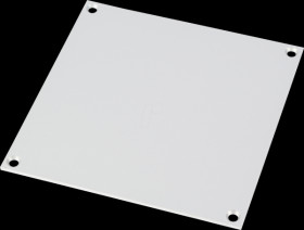 442-370-00 Front panel for aluminium control panel housings, 144 x 144 mm