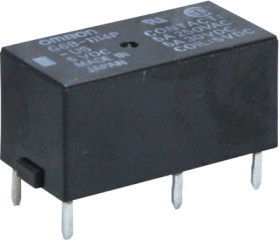 Relay, 1 Form A (N/O), 24 V (DC), 2.88 kΩ, 5 A, 125 V (DC), 380 V (AC), monostable, G6B-1114P-US 24VDC