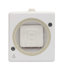 TROL Przycisk hermetyczny /światło/ IP44 biały 140403 /24szt./