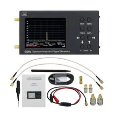 2025.4 SA6 6GHz Ręczny Przenośny Analizator Widma Generator Sygnalizacji WiFi 2G 4G LTE CDMA GSM GPRS BDS Z N/SMA-KJ