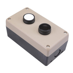 IDEC Black and White 22mm Momentary Push Button Switches Control Station 2NO-1NC IP65