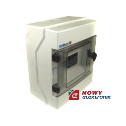 Rozdzielnica 1x 6 MOD.NT IP65 N+PE RH6 skrzynka elektryczna natynkowa