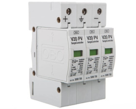 Ogranicznik przepięć PV 1000V DC Typ 2 C 3P 20kA 4kV V20-C 3-PH-1000 5094608