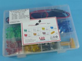 ZESTAW BEZP.UNI 140szt 5/10/15/20/25/30A