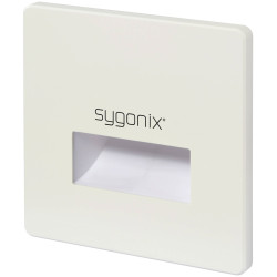 Sygonix SY-6179430 LED recessed Wall Light white indoor stair Lighting