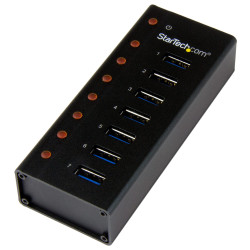 Hub USB USB 3.0 ST7300U3M 7 Adapter AC USB A, StarTech.com