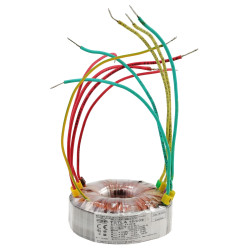 Transformator toroidalny 15VA Indel TSTLA 15/002 115V/230V (200V, 0-6.3V-9V) do wzmacniaczy lampowych
