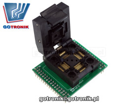 Adapter TQFP64 0.5mm z podstawką testową