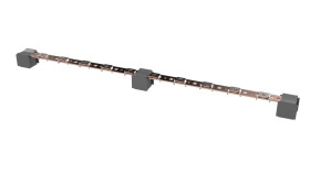 MIRSAN Panel uziemiający 19 1U