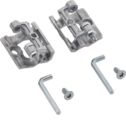 Zawias uniwersalny 2-drzwi 120 stopni ocynkowany M-SCHD