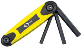 Pin wrench kit, 1.5 mm, 2 mm, 2.5 mm, 3 mm, 4 mm, 5 mm, 6 mm, 7 mm, 8 mm, hexagon, T4406