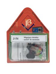 J-054 Migająca choinka - zestaw do montażu