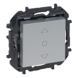 Niloe Step Łącznik sterowania roletami 3 - pozycyjny - kolor aluminium 863344B