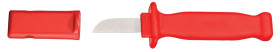 Nóż do kabli, Plastik, długość: 180 mm, dł. ostrza: 50 mm