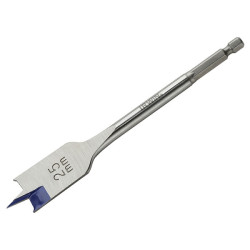 IRWIN&#xAE; 10502804 Blue Groove 4X Flat Bit 8 x 152mm